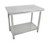 Masa de lucru excalibur din inox cu polita inferioara 1500x600x850 mm