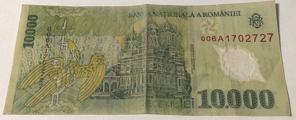 Lot 5 monede de 500 lei eclipsă soare 1999 + 5 bancnote