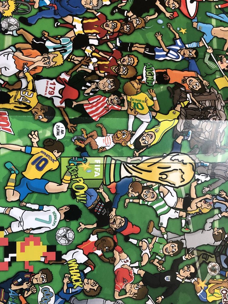 Фифа пъзел История на Футбола уникални картинки световно първенство