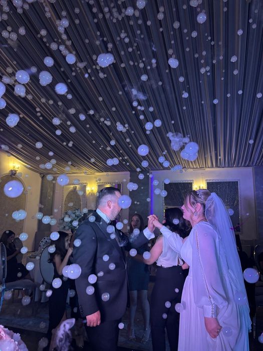 Baloane explozive, fum greu, baloane de săpun cu fum