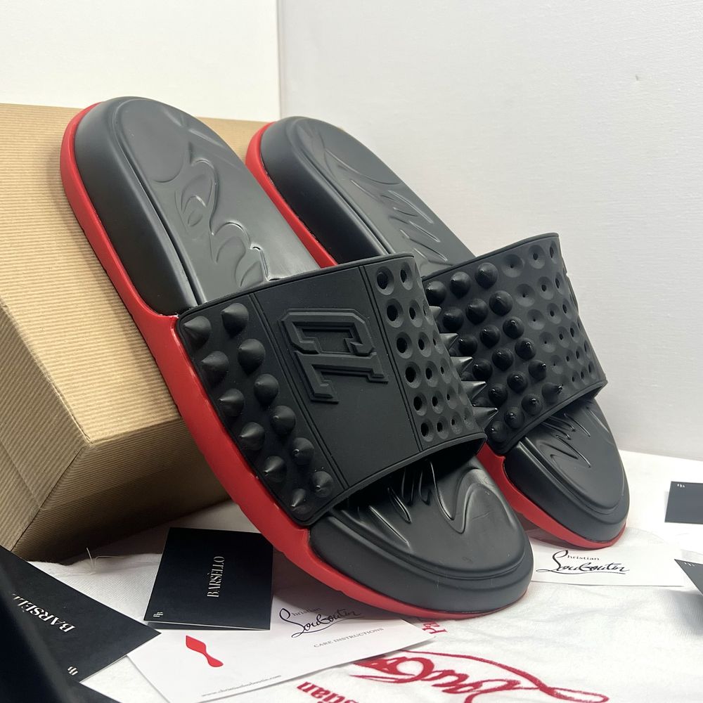 Louboutin "Take it Easy" Slides