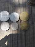Vand monede vechi 100,500,50,20,10,5