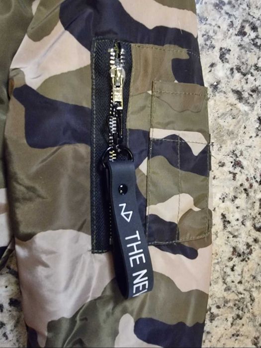 Зимно яке пухенка камофлаж