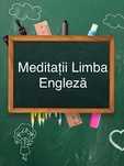 Meditații Limba Engleză 35 lei/oră