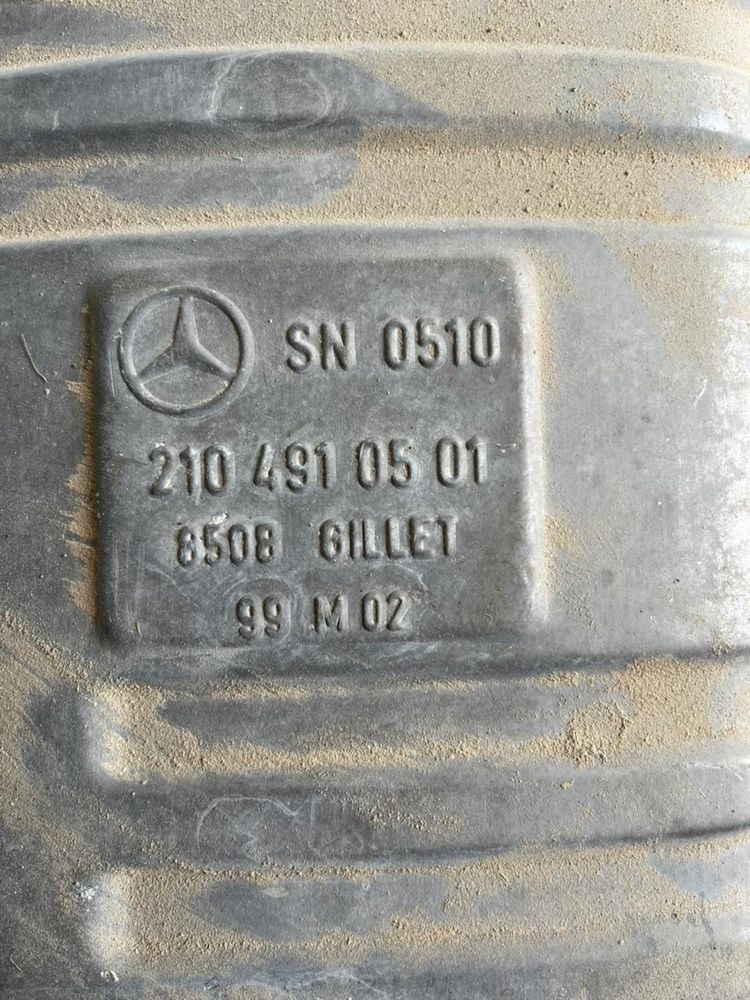 Глушитель Mercedes benz E320
