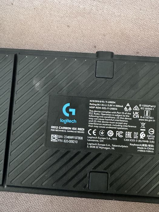 Tastatura Logitech G512 Carbon