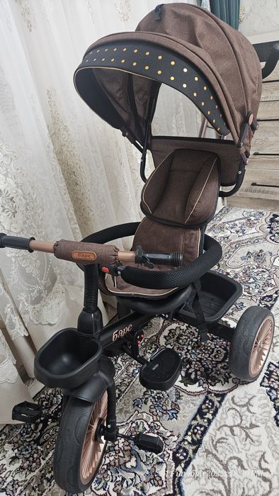 Детская велосипед-коляска