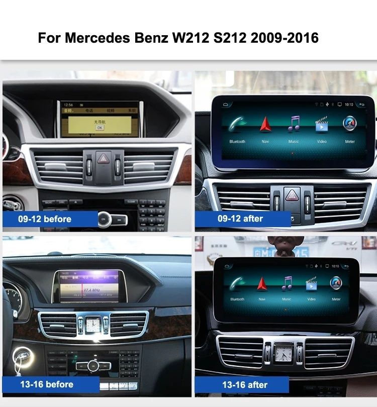 Navigatie Android Mercedes B class w246,E class W212,C Class W204,W205