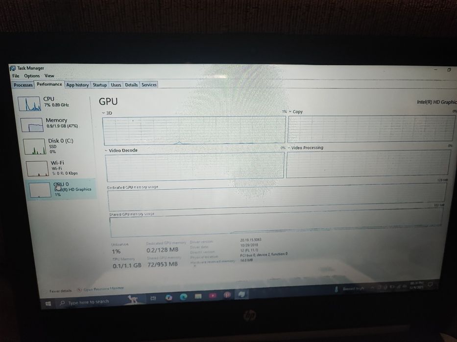 Vând laptop HP utilizat