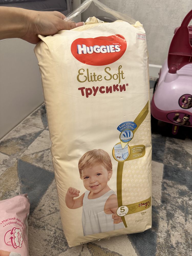 Huggies elite soft 5 трусики