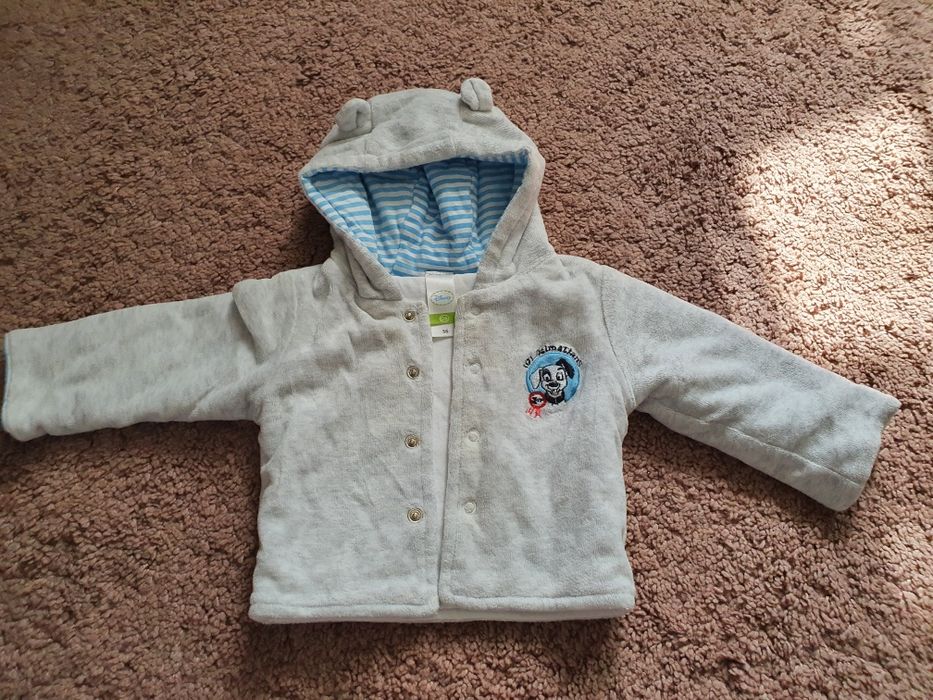 Hanorac Disney bebe mar 56 pufos bumbac cu urechiuse haine bebe