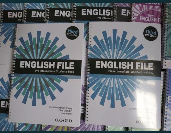 English file продам учебники по английскому языку