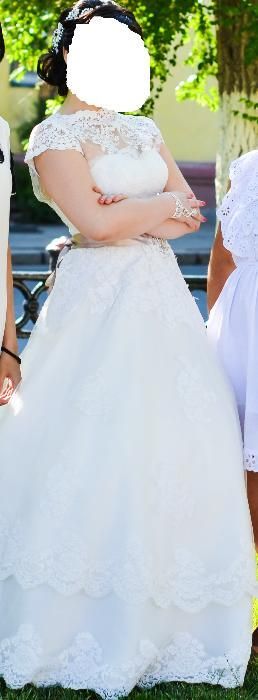 люксовое свадебное платье