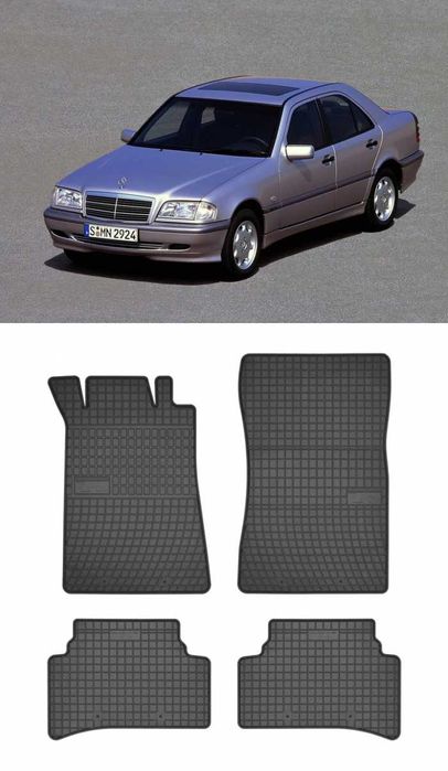Гумени стелки Frogum съвместими с Mercedes-Benz C-Class W202 (93-01)
