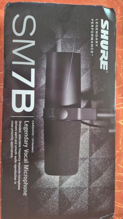 Вокален микрофон Shure, SM7B, Студиен