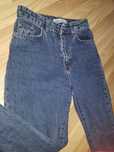 blugi mom fit, albastri inchis