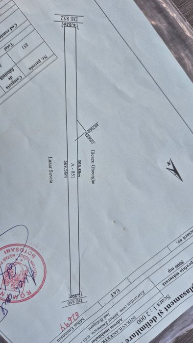 Teren Extravilan 5000mp, Catamaresti Deal, comuna Mihai Eminescu, Boto