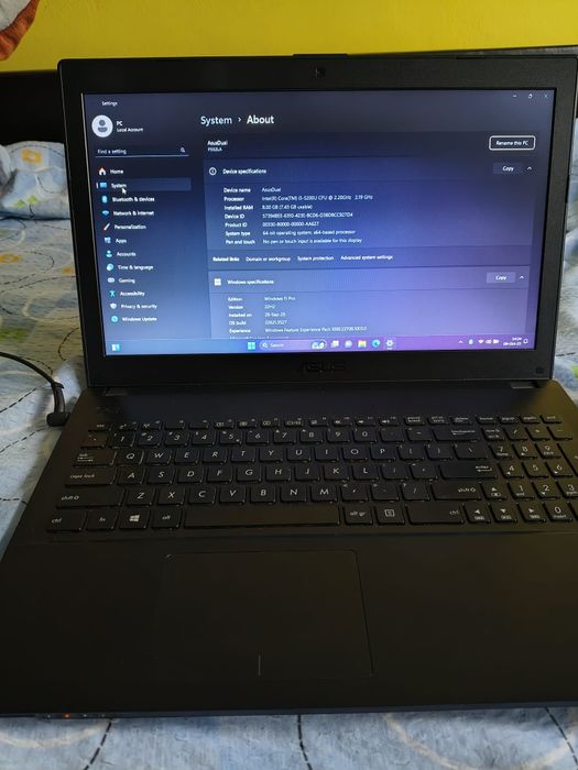 Laptop Asus dual boot Windows 11/Batocera