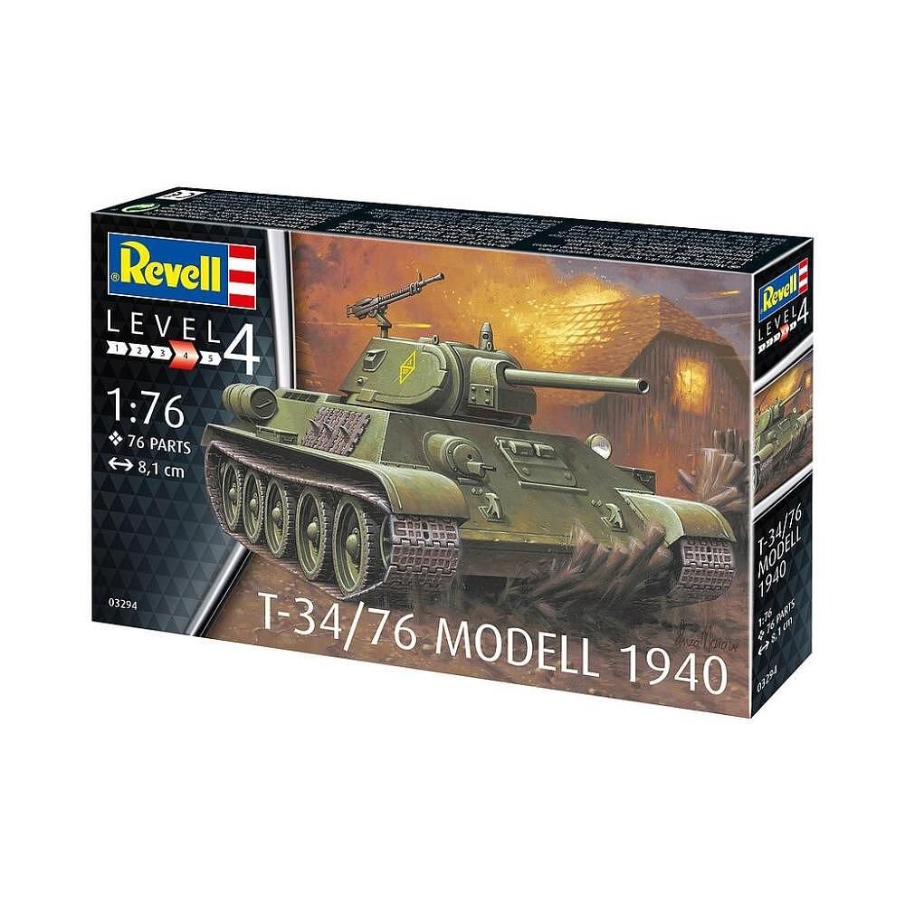 Сглобяем модел съветски танк t-34, 76 части