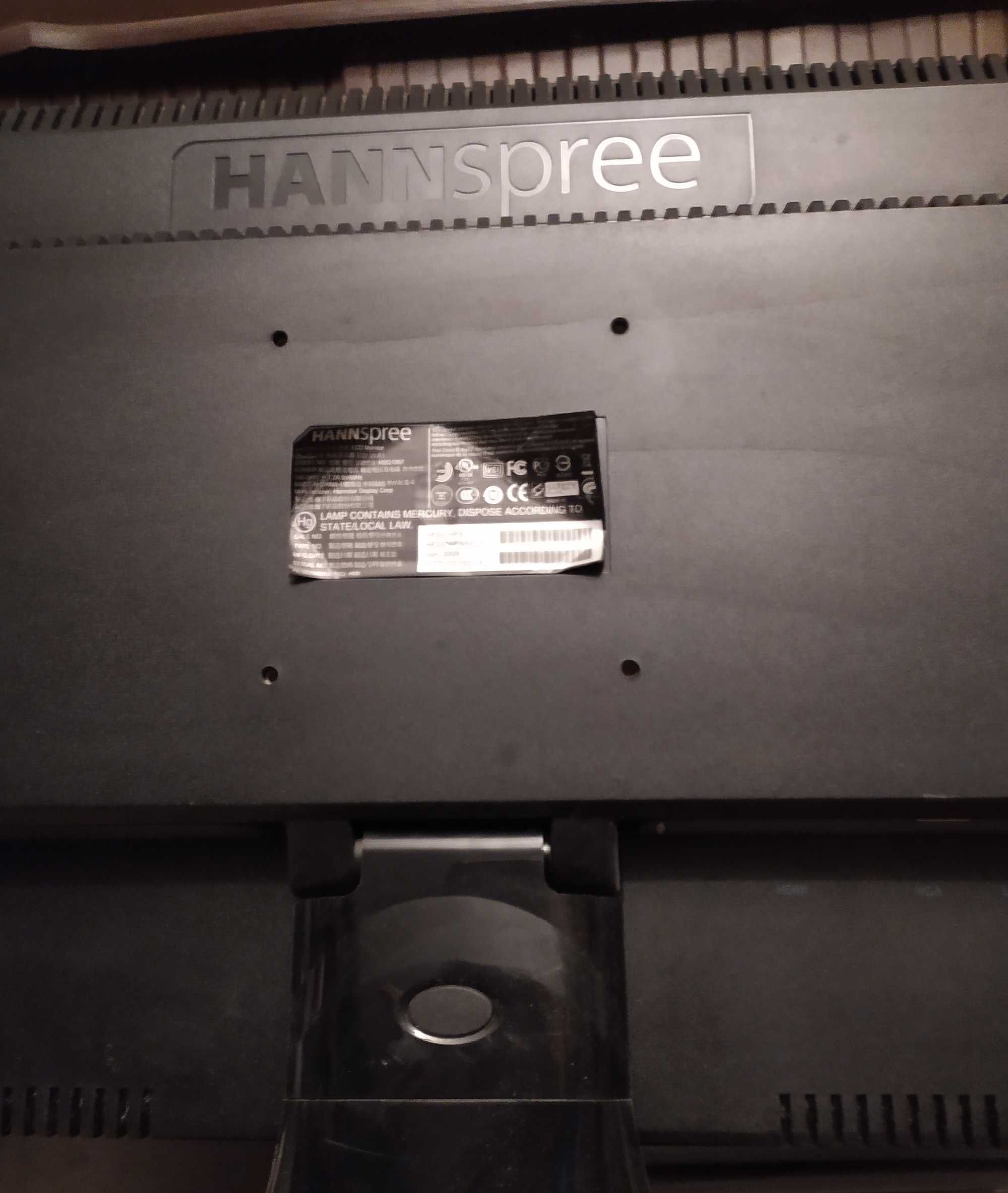 Монитор Hannspree HF 237 HPB, HDMI, 23 инча, Употребяван