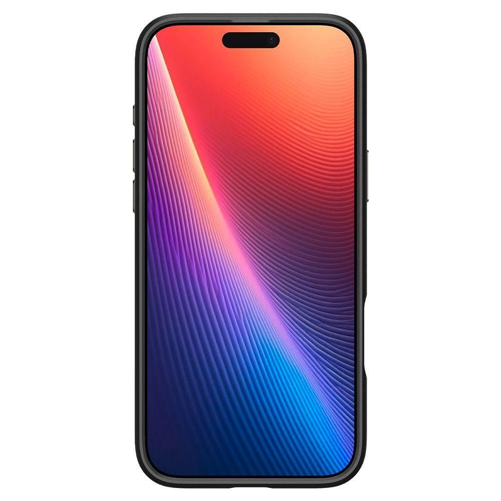 Кейс spigen enzo aramid mag magsafe за iphone 16 pro max - black/natur