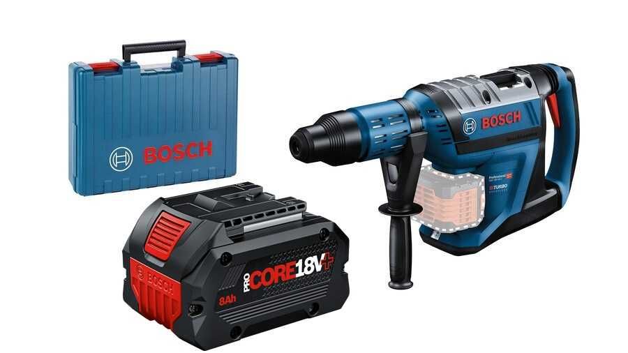 Промоция!Акумулаторен перфоратор GBH 18V-45 C 1xProCORE 8.0Ah+ Bosch