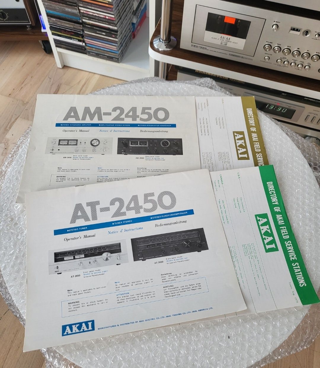 Akai AM/AT-2450+manuale utilizare