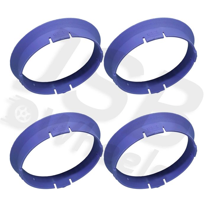 Set inele de centrare jante noi 63.3-60.1 mm Renault,Dacia,Nissan