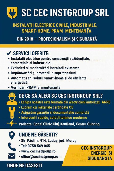 instalatii electrice