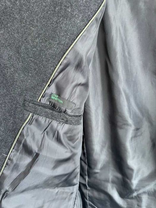Palton lana Benetton, xl