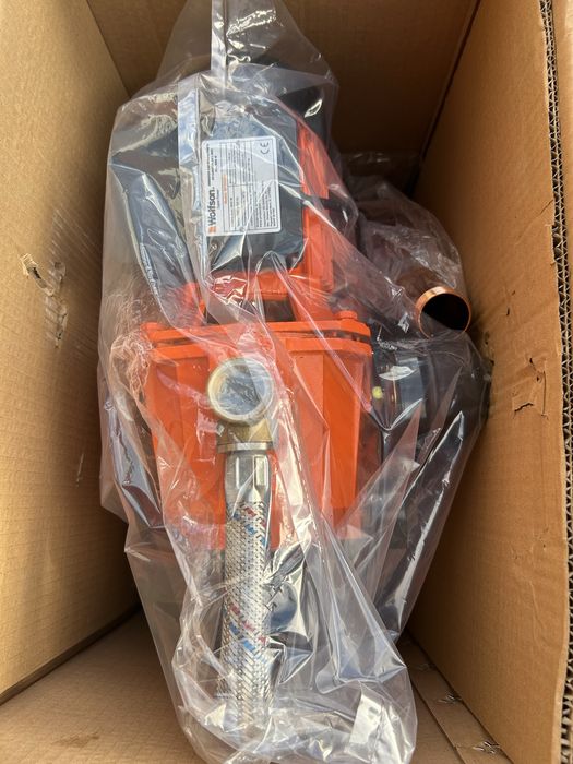 Hidrofor cap de fonta cu ejector