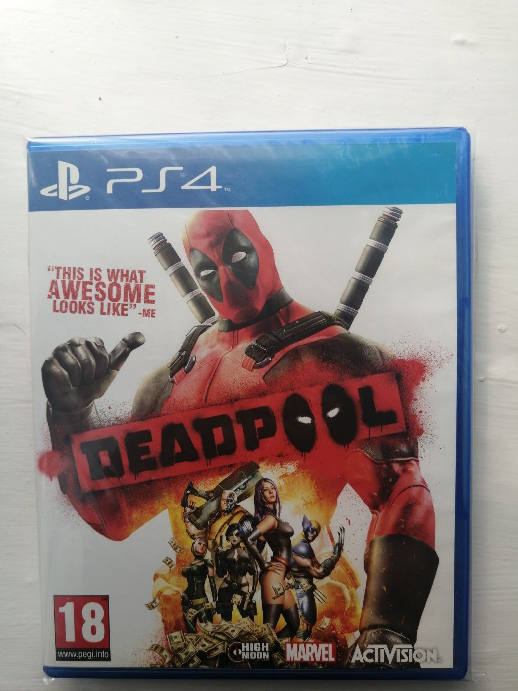 Игра пс4    Дэдпул
