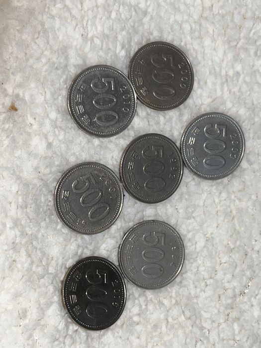 монеты вон южнокорейская