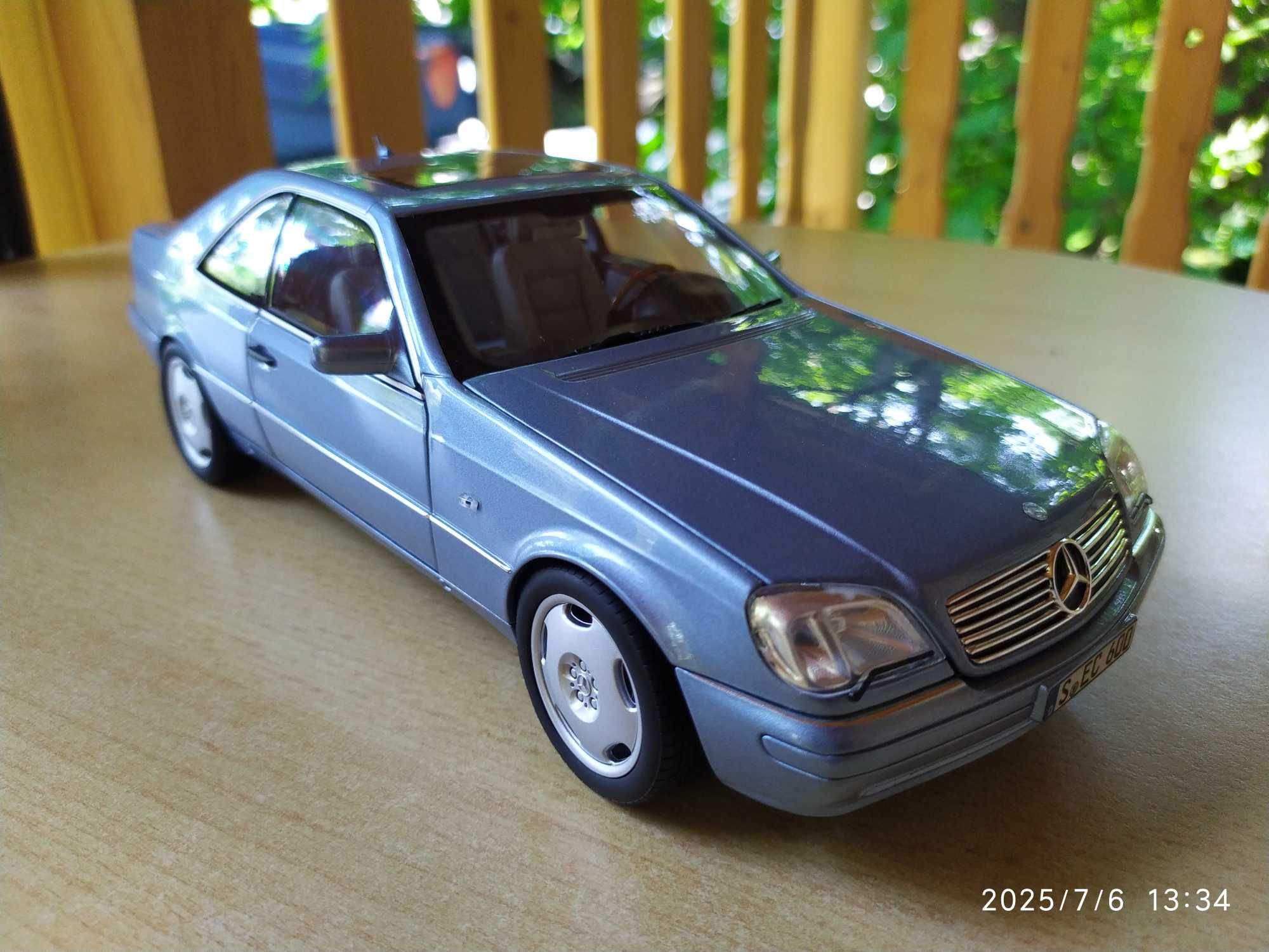 1:18 Метален модел на Mercedes-Benz 600 CL C140 COUPE  - Norev
