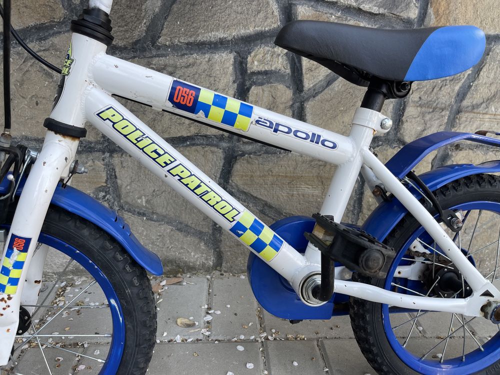 Bicicleta copii Patrol police roti 14”