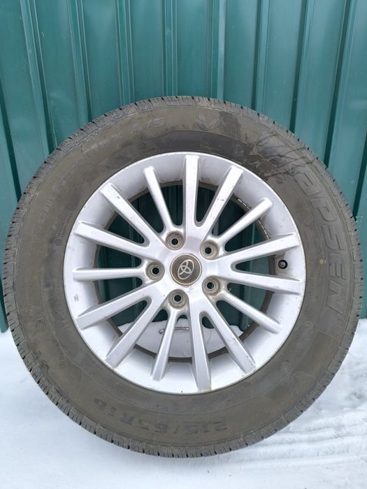 Диски с новой резиной тайота 5 114.3 r16