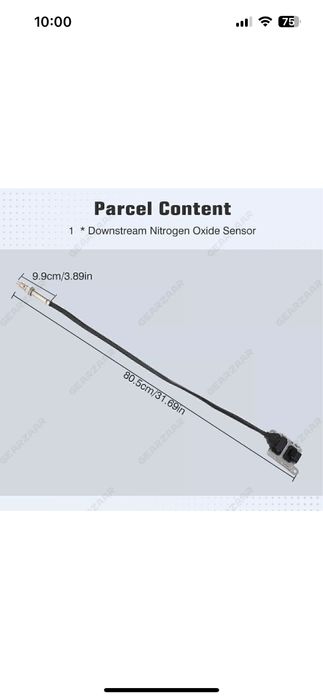 Nox Sensor Mercedes A0009058111 A0009053109 W213 W205 W177 W247