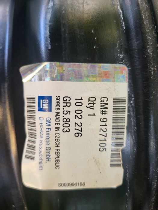 Vând 4 buc janta tabla originala Opel/GM