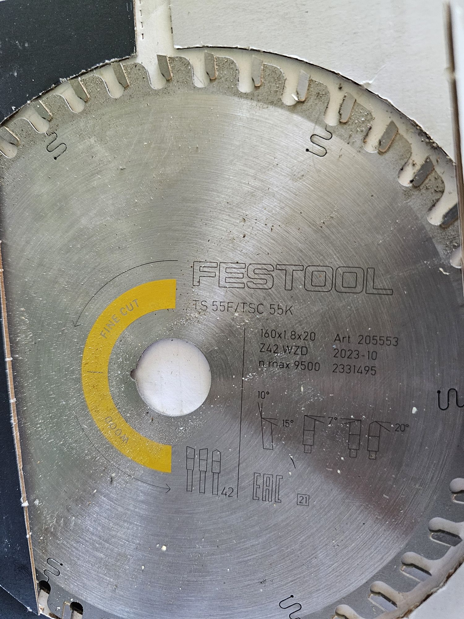 Jucarii panza circular festool 160mm