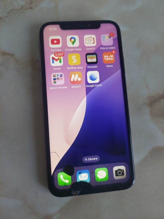 Vând iPhone Xs Gold Neverlocked [spart] [pentru piese] //poze reale