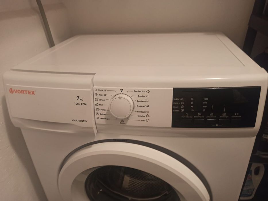 Mașină de spălat rufe vortex