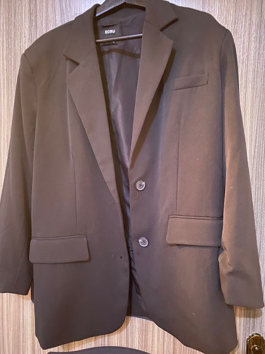 Пиджак черный классический