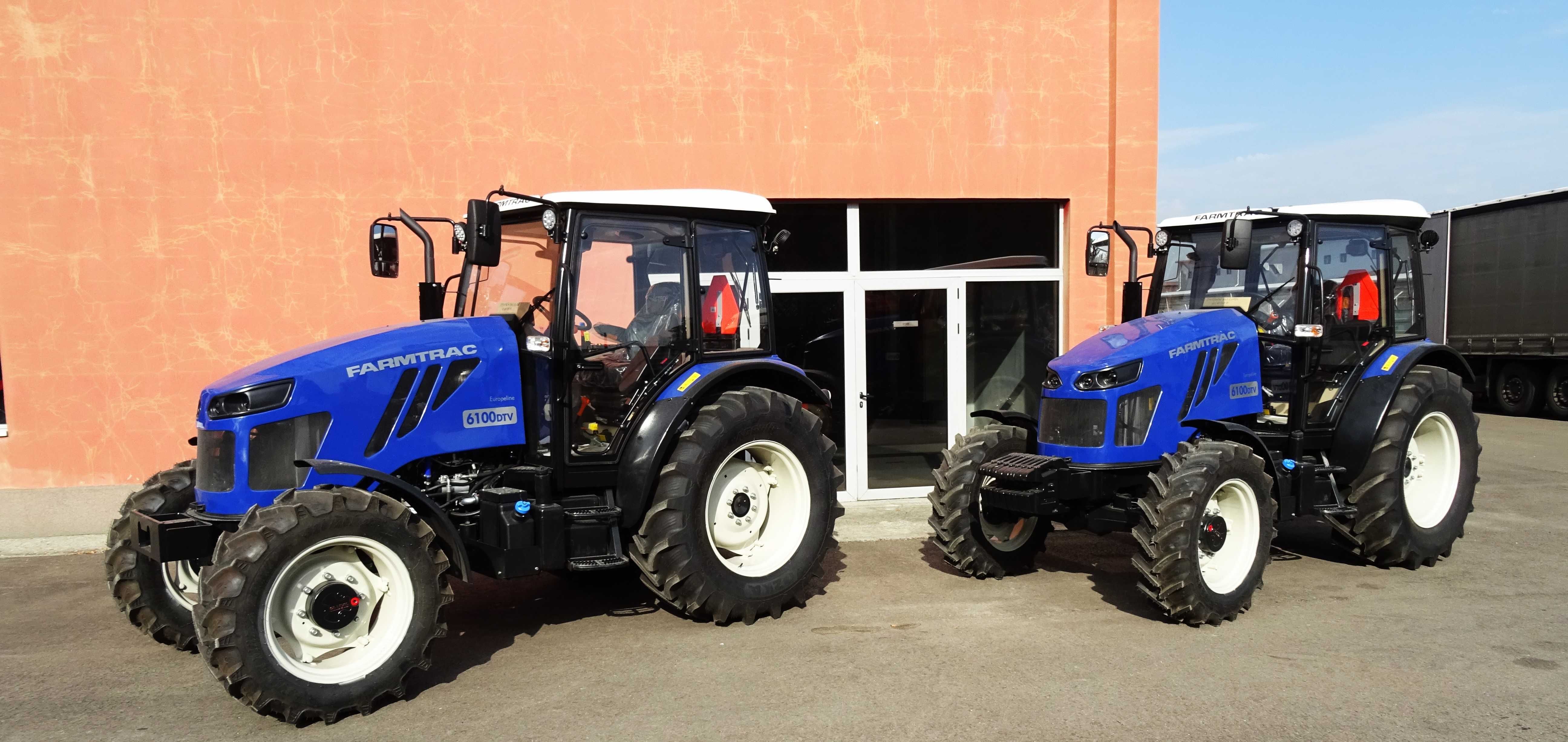 Tractor nou - FARMTRAC 6100 DT/ 95CP 12X12 cu CIV (RAR) - BRASOV