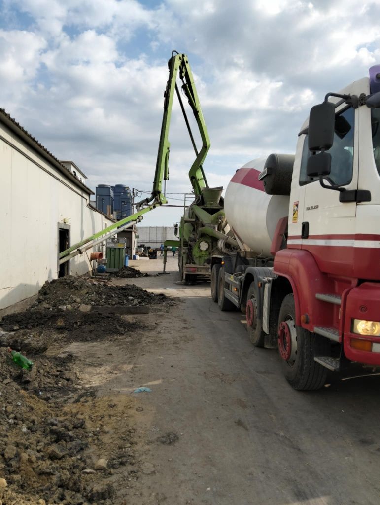 Beton cu pompă Vaslui – livrare rapidă oriunde în județ