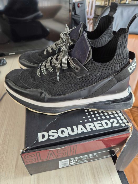 100% оригинални мъжки обувки DSQUARED2 номер 45