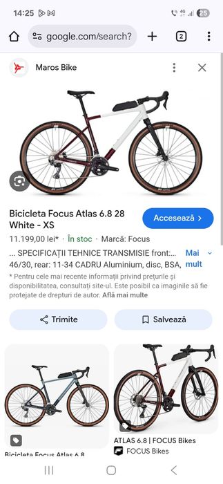 Gravel Focus 2 x 11 viteze GRX am 2024