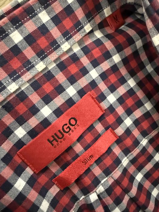 Camasa HUGO by HUGO BOSS Carouri Maneca Lunga Barbati | Marime M