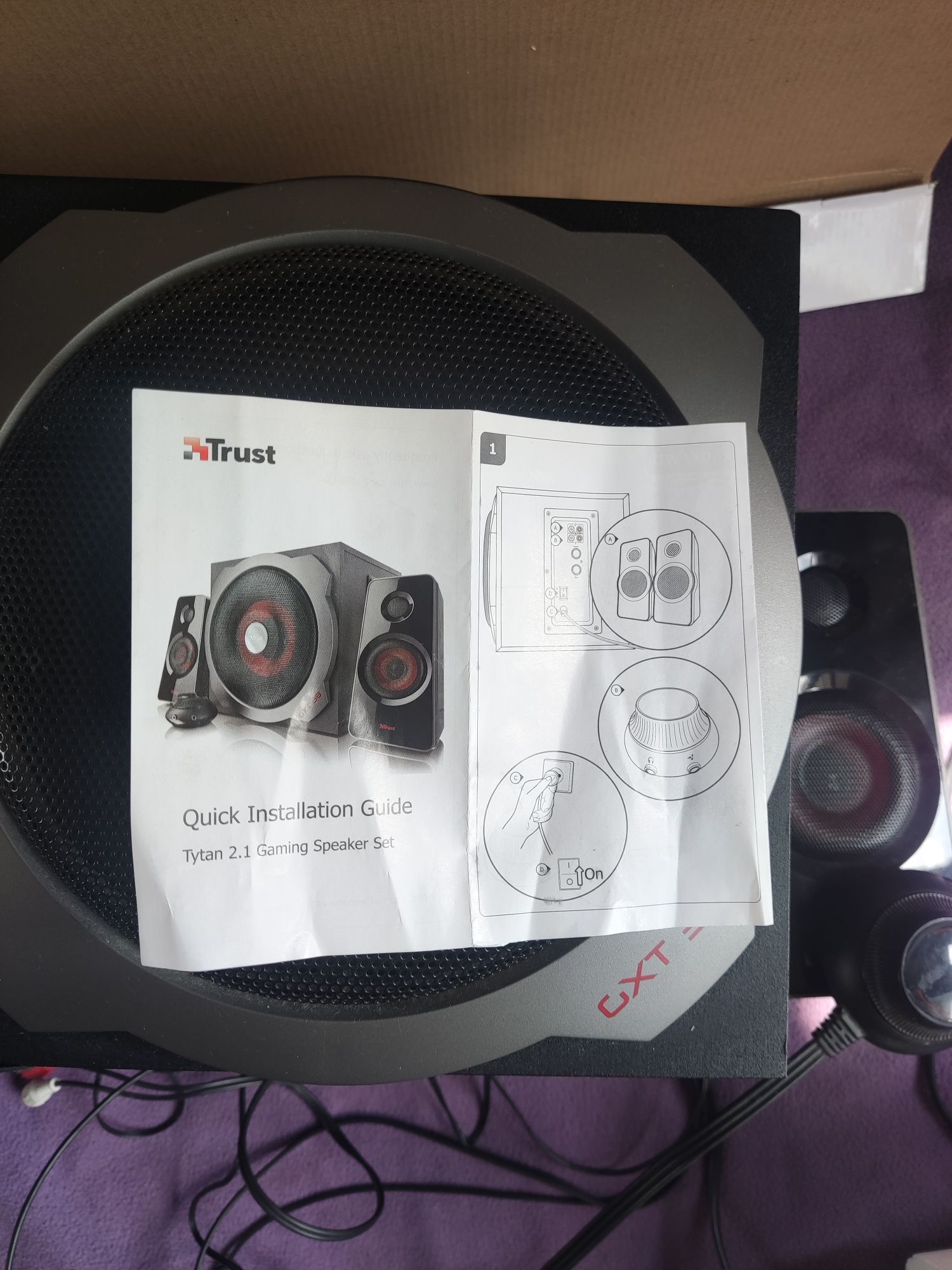 Колонки TRUST GXT 38 2.1 Subwoofer Speaker Set (18280)