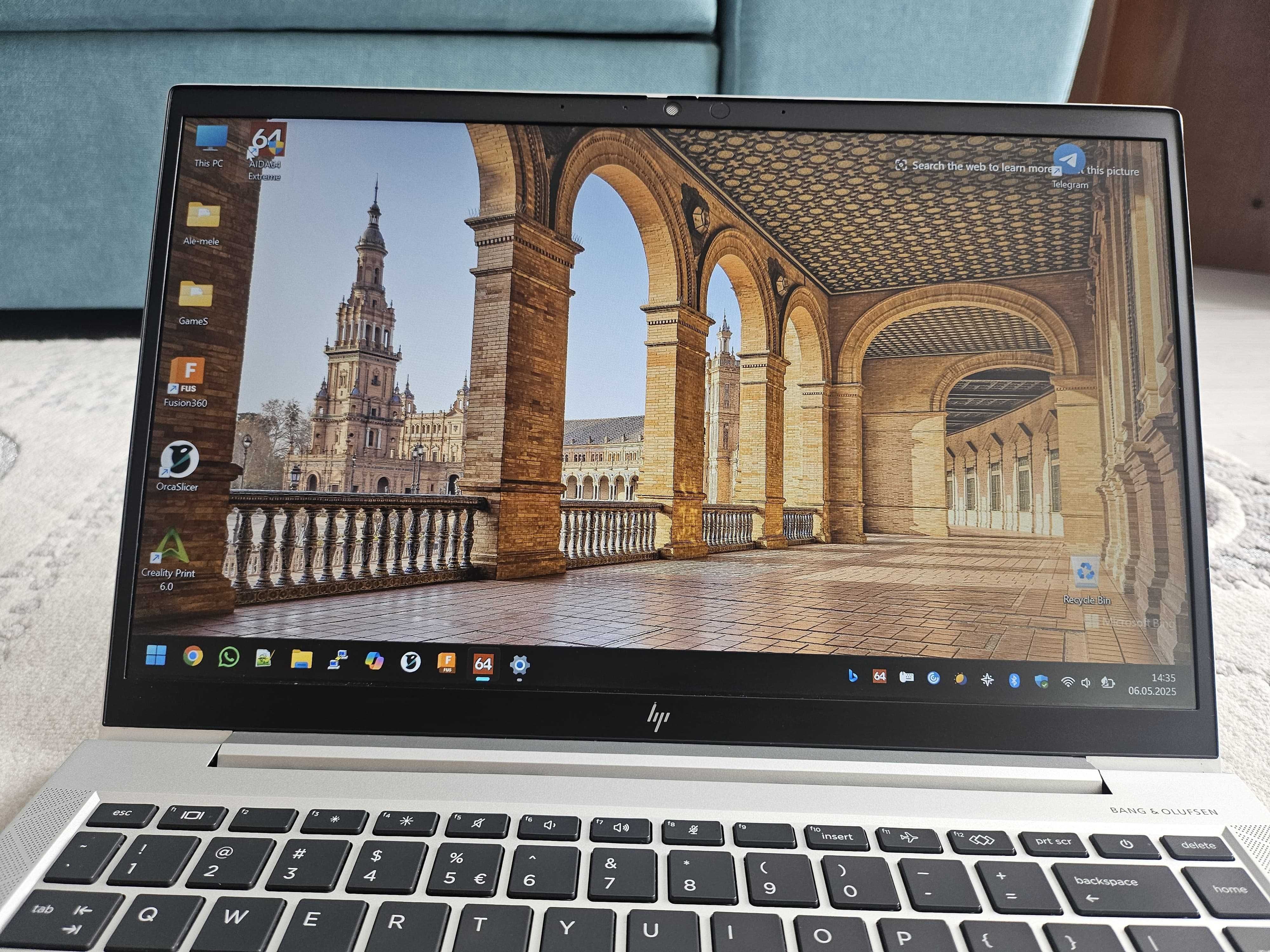 Vand Hp Elitebook G7 I5-10310U, 16GB RAM, 256GB SSD stare f buna