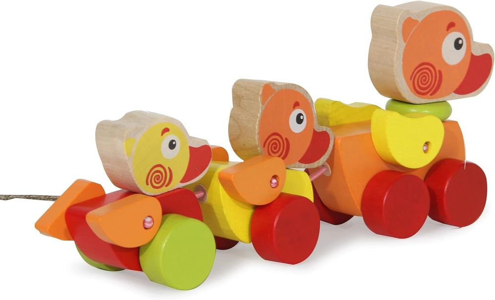 Луксозна дървена играчка за дърпане JAMARA Kidiwood